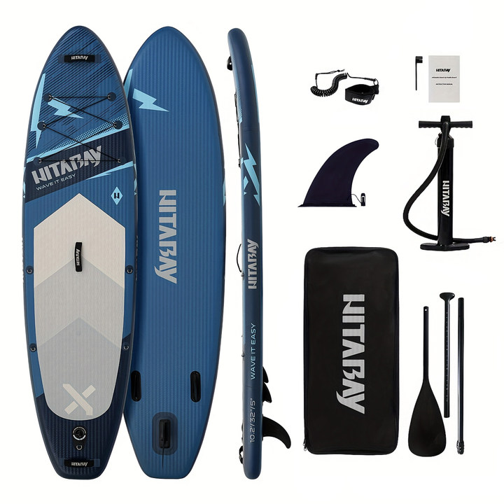 dark blue  paddle board