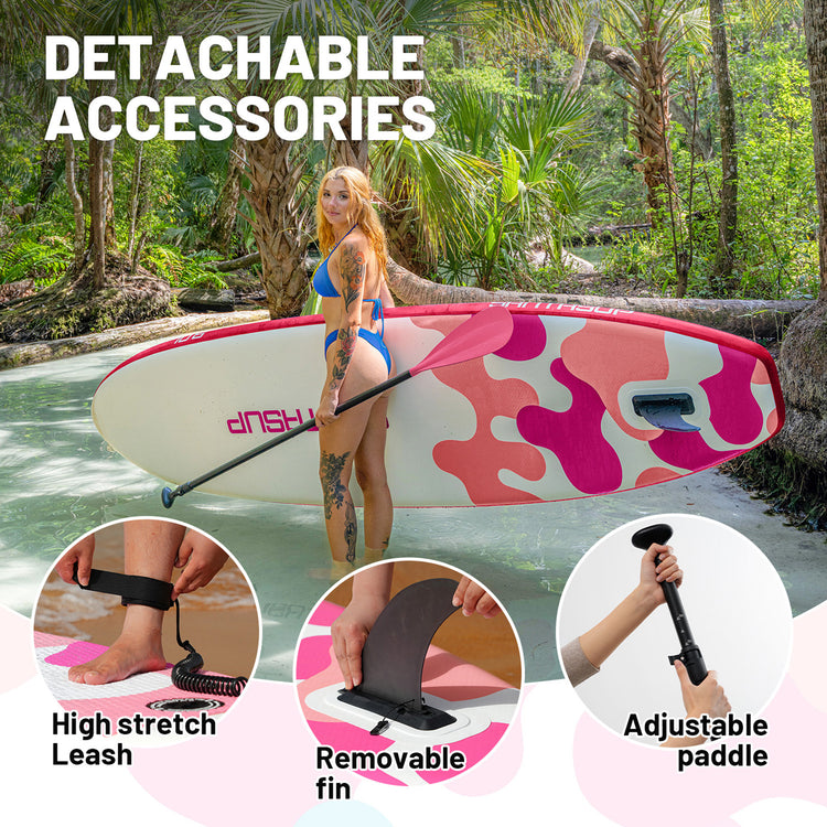 Santasup CORAL PINK inflatable paddle board