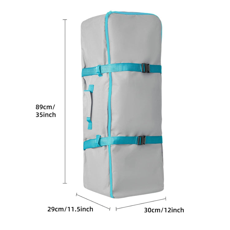 Paddle Board Backpack - 110L Large Capacity SUP Travel Bag with Padded Shoulder Straps, Waterproof Storage Backpack for Inflatable Stand Up Paddle Board, Pump & Accessories