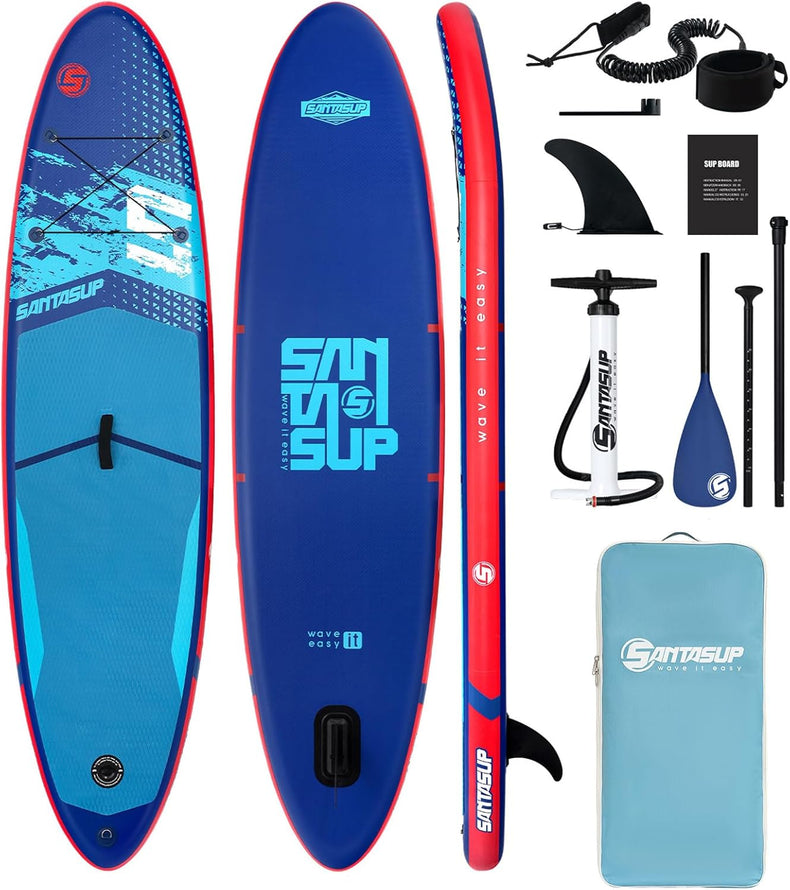 11ft Stand Up Paddleboard, Blow Up Paddle Board Inflatable Paddle Board for Adults, Sup Board with Premium Sup Accessories, Non-Slip Deck, Adjustable Paddle, ISUP Travel Backpack