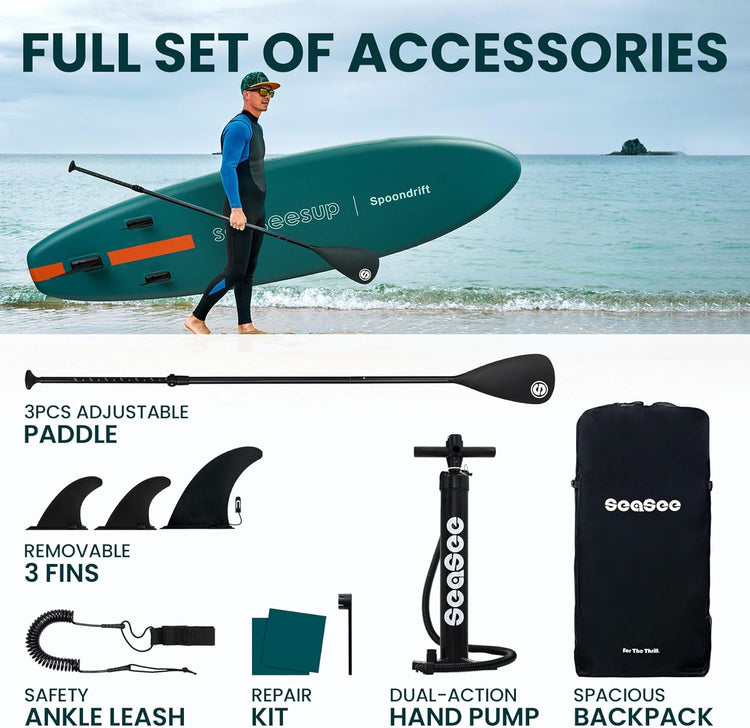 Pro Inflatable Stand Up Paddle Board with Sup Board Accessories, Durable, Lightweight,Wide Stable Design,Wide Non-Slip Deck, Non-Slip Comfort Deck Pink Paddle Board for Women & Girls