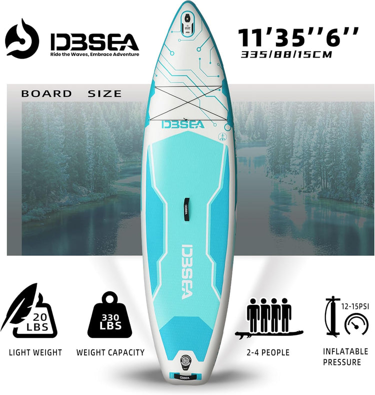 standing up paddle board ,11'×35"×6" Inflatable Paddle Board kit – Ideal for Beginners & pros