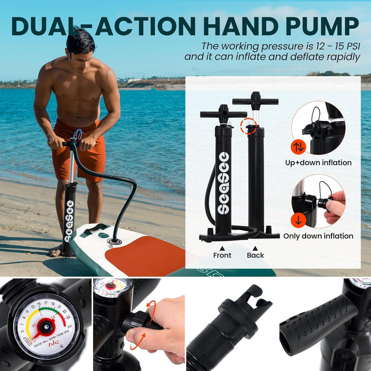 Pro Inflatable Stand Up Paddle Board with Sup Board Accessories, Durable, Lightweight,Wide Stable Design,Wide Non-Slip Deck, Non-Slip Comfort Deck Pink Paddle Board for Women & Girls