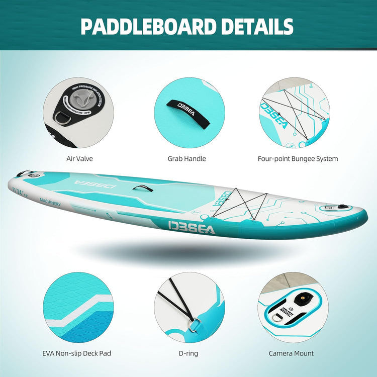 standing up paddle board ,11'×35"×6" Inflatable Paddle Board kit – Ideal for Beginners & pros