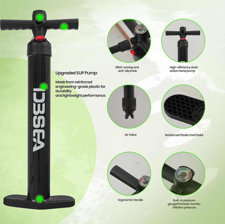 stand up paddle board ,11' Inflatable Paddle Board, Wide Stable SUP with Adj Paddle, Pump, Backpack, Leash, Waterproof Bag – Ideal for Beginners, Yoga, Fishing