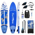 Aufblasbares Pro-SUP-Board, Stand-Up-Paddle-Board, 11 Fuß, aufblasbares Allround-Stand-Up-Paddle-Board – Militärqualität für Surfen und Expeditionen, inklusive Carbon-Paddel und Pro-Pumpe