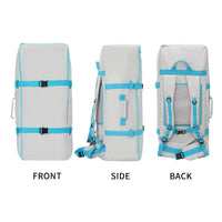 Paddle Board Backpack - 110L Large Capacity SUP Travel Bag with Padded Shoulder Straps, Waterproof Storage Backpack for Inflatable Stand Up Paddle Board, Pump & Accessories