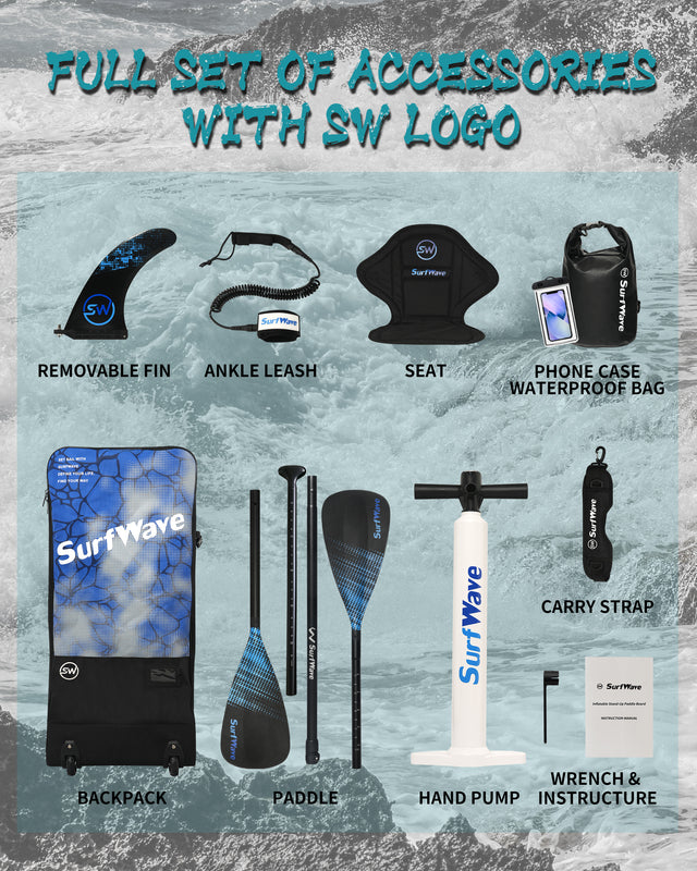 Touring SUP Board, inflatable paddle board 11‘6 Ultra-Light stand up Paddle Board for Long-Distance & Cold Water - Expedition-Grade with GPS Mount & Dry Bag