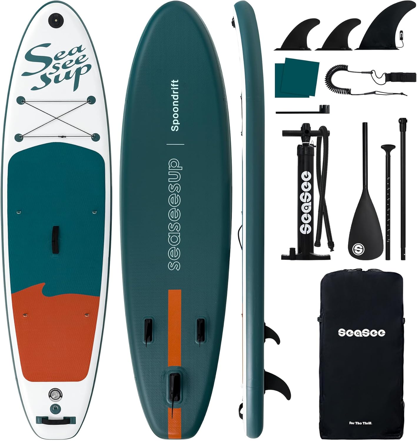 Pro Inflatable Stand Up Paddle Board with Sup Board Accessories, Durable, Lightweight,Wide Stable Design,Wide Non-Slip Deck, Non-Slip Comfort Deck Pink Paddle Board for Women & Girls - White