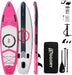 EGGORY SUP Board,Inflatable Paddle Board,Stand Up Paddle Board Set, Extra Wide SUP Board with Removable Fin, Floating Paddle, Hand Pump, Waterproof Phone Pouch,Traveling Board