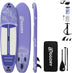 EGGORY SUP Board,Inflatable Paddle Board,Stand Up Paddle Board Set, Extra Wide SUP Board with Removable Fin, Floating Paddle, Hand Pump, Waterproof Phone Pouch,Traveling Board