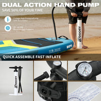 Inflatable Paddle Board 11"  with Full SUP Premium Accessories