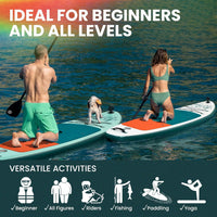 Pro Inflatable Stand Up Paddle Board with Sup Board Accessories, Durable, Lightweight,Wide Stable Design,Wide Non-Slip Deck, Non-Slip Comfort Deck Pink Paddle Board for Women & Girls