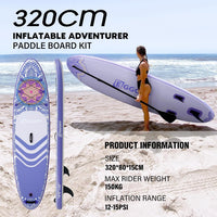Inflatable SUP,Stand Up Paddle Board Set, Extra Wide SUP Board with Removable Fin, Floating Paddle, Hand Pump, Waterproof Phone Pouch,Traveling Board