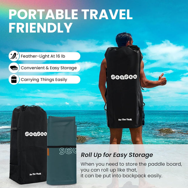 Pro Inflatable Stand Up Paddle Board with Sup Board Accessories, Durable, Lightweight,Wide Stable Design,Wide Non-Slip Deck, Non-Slip Comfort Deck Pink Paddle Board for Women & Girls