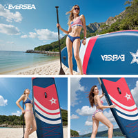 Inflatable Stand Up Paddle Board 11 FT Fishing Paddle board with Full SUP Accessories for All Skill Levels