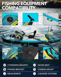 Extra Wide SUP board ,yellow line Inflatable  paddle board