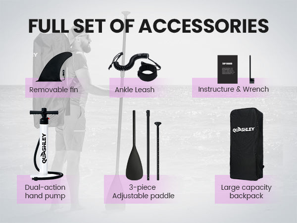 Tabla de SUP ecológica, tabla de paddle surf inflable reciclable de 3,2 m (10,6 pies), embalaje sin residuos y diseño ultraligero para viajes y yoga.