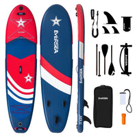Inflatable Stand Up Paddle Board 11 FT Fishing Paddle board with Full SUP Accessories for All Skill Levels