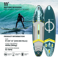 Inflatable Paddle Board All-Purpose Fishing Stand up Paddle Board with Full SUP Accessories