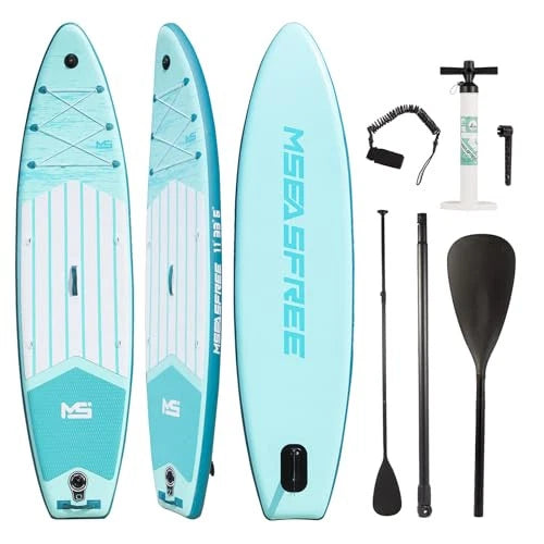11”33“6 Premium Inflatable Stand Up Paddle Boards with Durable SUP Paddle