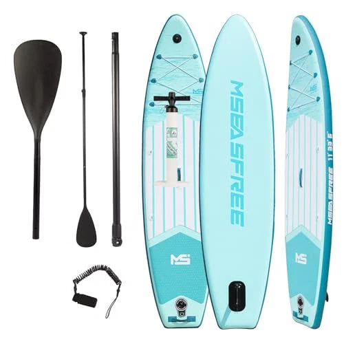 11”33“6 Premium Inflatable Stand Up Paddle Boards with Durable SUP Paddle